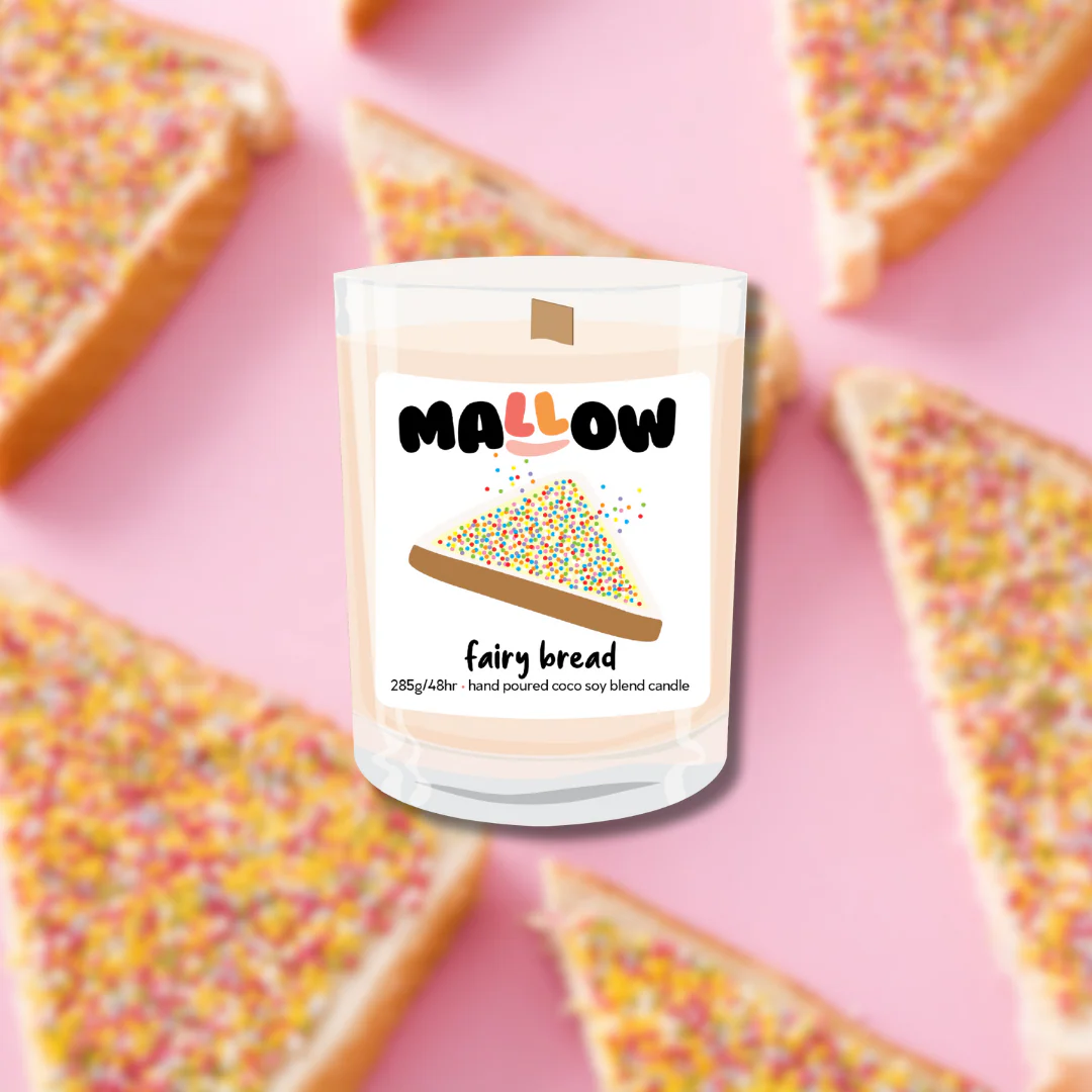 Fairy Bread Candle – Sweet Nostalgic Sugary Scent - Image 4